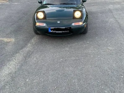 Gebraucht Mazda MX5 90 PS (66 kW) 1998 Grün Cabrio