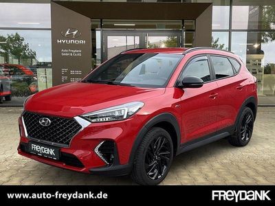 Gebraucht Hyundai Tucson N Line 177 PS (130 kW) 2019 Engine red SUV