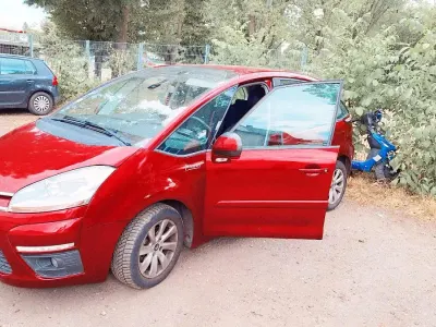Gebraucht Citroën C4 Picasso 109 PS (80 kW) 2012 Rot Van / Kleinbus