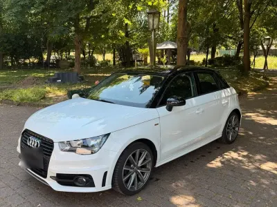 Gebraucht Audi A1 S-Line 86 PS (63 kW) 2014 Weiß Kleinwagen