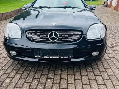 Gebraucht Mercedes SLK200 163 PS (119 kW) 2003 Schwarz Cabrio