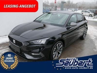 Neu Seat Leon FR 150 PS (110 kW) 2025 Midnight schwarz metallic Limousine
