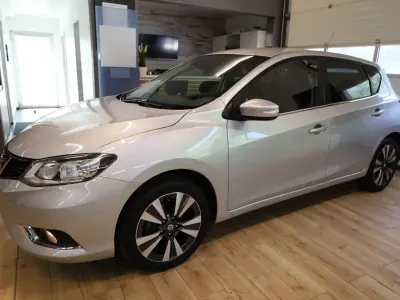 Gebraucht Nissan Pulsar Acenta 116 PS (85 kW) 2018 Silber Kleinwagen