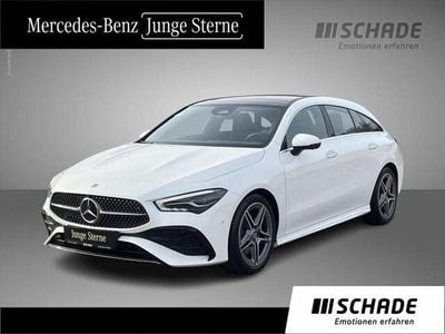 Gebraucht Mercedes CLA200 Shooting Brake AMG line 163 PS (119 kW) 2024 Weiß Kombi