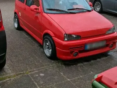 Gebraucht Fiat Cinquecento 55 PS (40 kW) 1996 Rot Kleinwagen