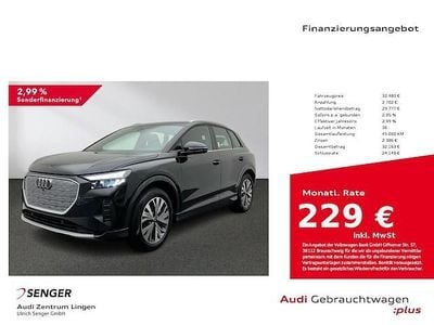 Gebraucht Audi Q4 e-tron Advanced 150 kW (204 PS) 2023 Mythosschwarz metallic SUV