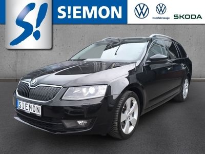 Second-hand Skoda Octavia Style 150 CP (110 kW) 2015 Negru Break