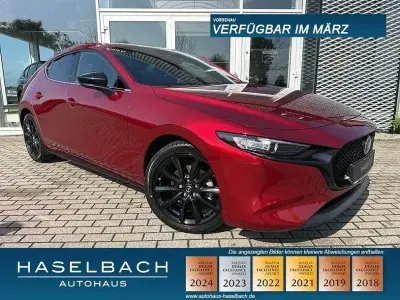 Neu Mazda 3 Nagisa 140 PS (102 kW) 2026 Rot Limousine
