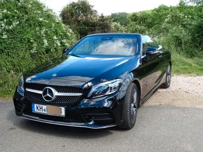 Gebraucht Mercedes C400 AMG line 333 PS (244 kW) 2019 Schwarz Cabrio
