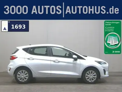 Gebraucht Ford Fiesta Cool & Connect 75 PS (55 kW) 2022 Frost weiss Kleinwagen