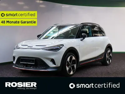 Gebraucht Smart #1 Brabus 314 kW (428 PS) 2024 Weiss / digital white (metallic) SUV