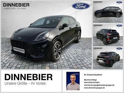 Obsidian schwarz met Gebraucht 2023 Ford Puma ST-Line SUV | 19.489 € (Superpreis)