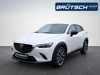 Gebraucht Mazda CX-3 Homura-Line 121 PS (88 kW) 2021 Snowflake white pearl metallic SUV