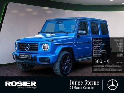 Gebraucht Mercedes G580 Sport Edition 432 kW (588 PS) 2024 Blau / manufaktur südseeblau magno SUV