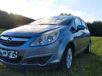 Gebraucht Opel Corsa 60 PS (44 kW) 2009 Blau Kleinwagen