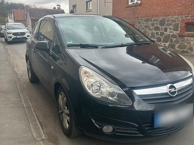 Gebraucht Opel Corsa 75 PS (55 kW) 2007 Schwarz Kleinwagen