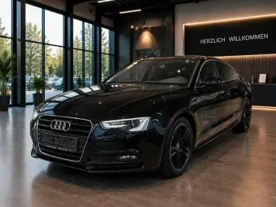 Gebraucht Audi A5 S-Line 170 PS (125 kW) 2015 Schwarz Coupé