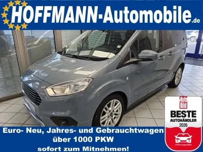 Gebraucht Ford Tourneo Courier Titanium 101 PS (74 kW) 2019 Blau Van / Kleinbus