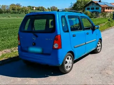 Gebraucht Opel Agila 75 PS (55 kW) 2001 Blau Van / Kleinbus