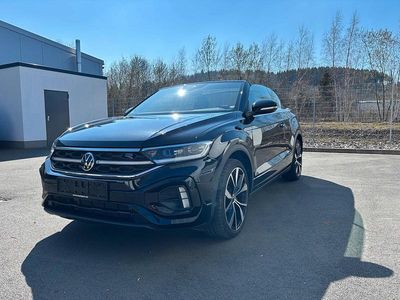 Gebraucht VW T-Roc Cabriolet R-line 150 PS (110 kW) 2022 Schwarz Cabrio