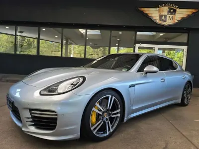 Gebraucht Porsche Panamera Turbo Executive Sport 519 PS (381 kW) 2015 Silber  platinsilber Kleinwagen