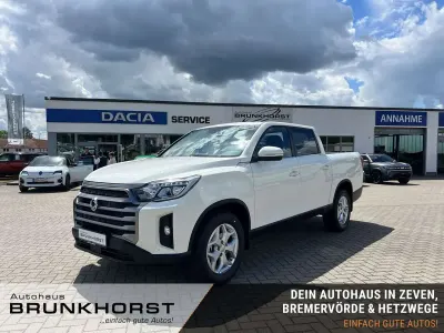 Neu KGM Musso 203 PS (149 kW) 2026 Grand white Pickup