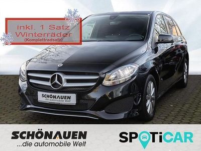 Gebraucht Mercedes B220 177 PS (130 kW) 2017 Kosmosschwarz metallic Van / Kleinbus