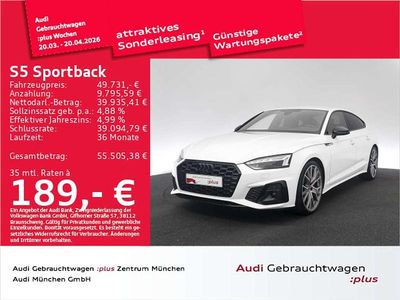Gebraucht Audi S5 Ambiente 341 PS (250 kW) 2023 Ibisweiß Coupé