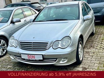 gebraucht Mercedes C180 Kompressor-GASANLAGE-AUTO-AHK-ALU-TEMPO-