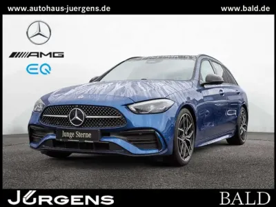 Gebraucht Mercedes C300 AMG 258 PS (189 kW) 2025 Blau metalliclack spektralbla Kombi