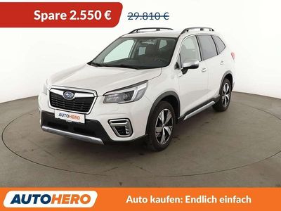 Begagnad Subaru Forester Platinum 150 HK (110 kW) 2021 Vit SUV