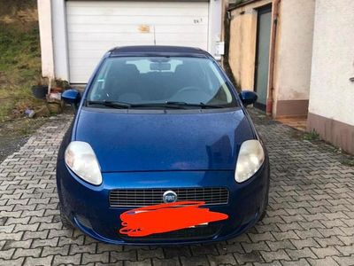 Gebraucht Fiat Punto 77 PS (56 kW) 2007 Blau Kleinwagen