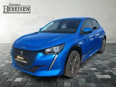 Usata Peugeot e-208 Allure 100 kW (136 CV) 2021 Blu Utilitaria