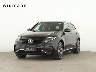 Gebraucht Mercedes EQC400 AMG line 300 kW (408 PS) 2022 Metalliclack graphitgrau SUV