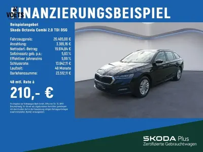 Gebraucht Skoda Octavia Ambition 150 PS (110 kW) 2022 Schwarz Kombi