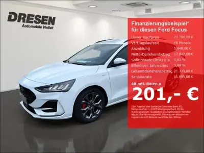 Gebraucht Ford Focus ST-Line 126 PS (92 kW) 2025 Weiss Kombi