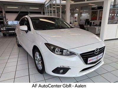 Gebraucht Mazda 3 Center-Line 120 PS (88 kW) 2015 Weiß Limousine