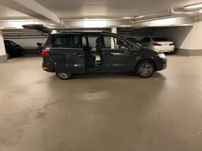 Gebraucht VW Sharan Match 177 PS (130 kW) 2015 Grau Van / Kleinbus