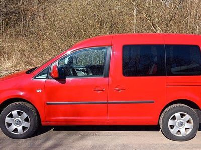 Gebraucht VW Caddy Life 80 PS (58 kW) 2009 Rot Van / Kleinbus