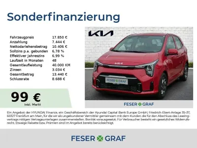 Neu Kia Picanto Vision 68 PS (50 kW) 2026 Signalrot Kleinwagen