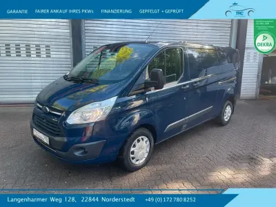 Gebraucht Ford Transit Custom Trend 131 PS (96 kW) 2016 Blau Van / Kleinbus