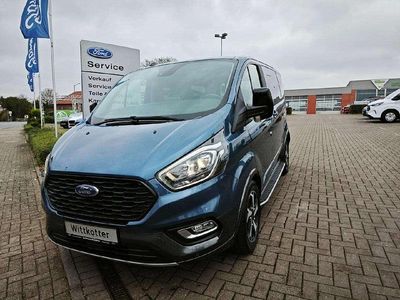 Gebraucht Ford Transit Custom Active 150 PS (110 kW) 2021 Chromablau metallic Van / Kleinbus