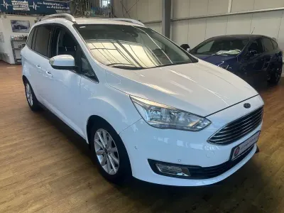 Usata Ford Grand C-Max Titanium 125 CV (91 kW) 2018 Bianco Monovolume