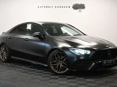 Gebraucht Mercedes CLA200 AMG line 163 PS (119 kW) 2022 Nachtschwarz  unilack Coupé