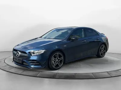 Używany Mercedes A35 AMG AMG 306 KM (225 kW) 2020 Niebieski Sedan/Limuzyna