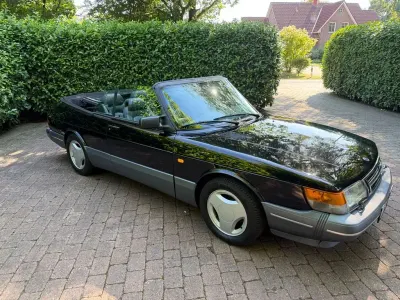 Gebraucht Saab 900 Cabriolet 160 PS (117 kW) 1991 Schwarz Cabrio
