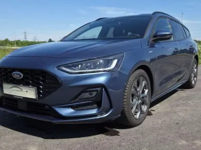 Gebraucht Ford Focus ST-Line X 125 PS (91 kW) 2023 Blau Kombi