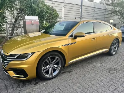 Gebraucht VW Arteon R-line 190 PS (139 kW) 2018 Gold Kleinwagen
