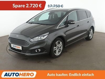 Gebraucht Ford S-MAX Titanium 165 PS (121 kW) 2019 Grau Van / Kleinbus