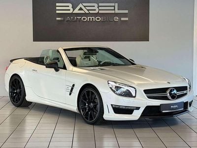 Usata Mercedes SL63 AMG AMG 537 CV (394 kW) 2013 Bianco Cabrio